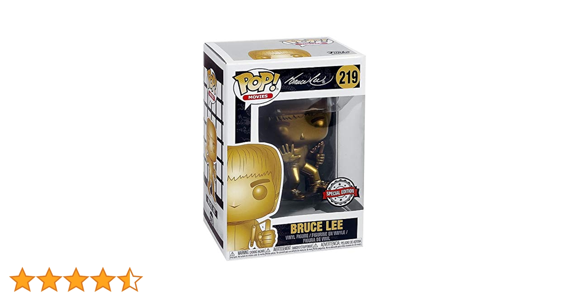 ブルース・リー首振り人形　Funko FAN⭐ATIKSパッケージフィギア ブルース・リー首振り人形 Funko FAN⭐ATIKSパッケージフィギア